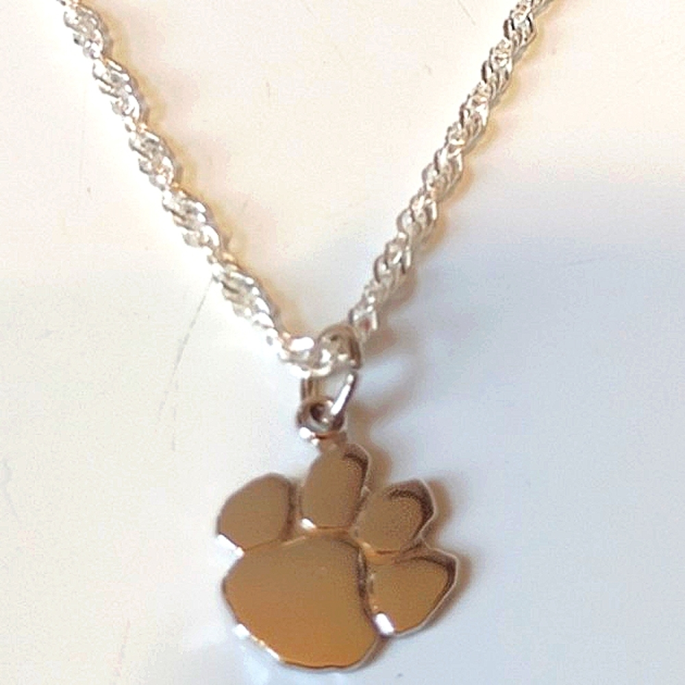 🐾.925 Paws to Your Heart Love Man's Best Friend Sterling Silver🐾 - Picture 4 of 9